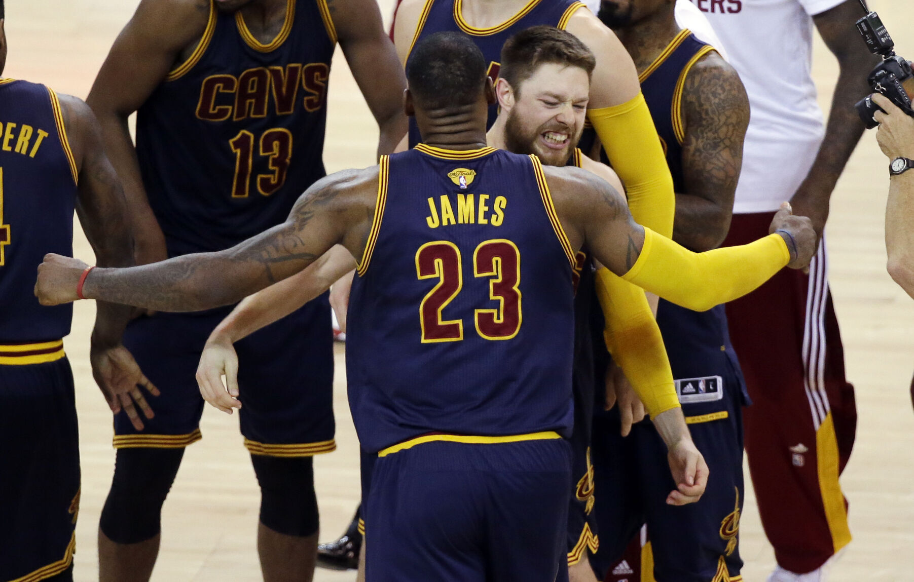 2015: LeBron James's triple-double leads Cavs to Game 2 win over Warriors